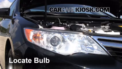 2012 Toyota Camry Hybrid XLE 2.5L 4 Cyl. Lights Turn Signal - Front (replace bulb)